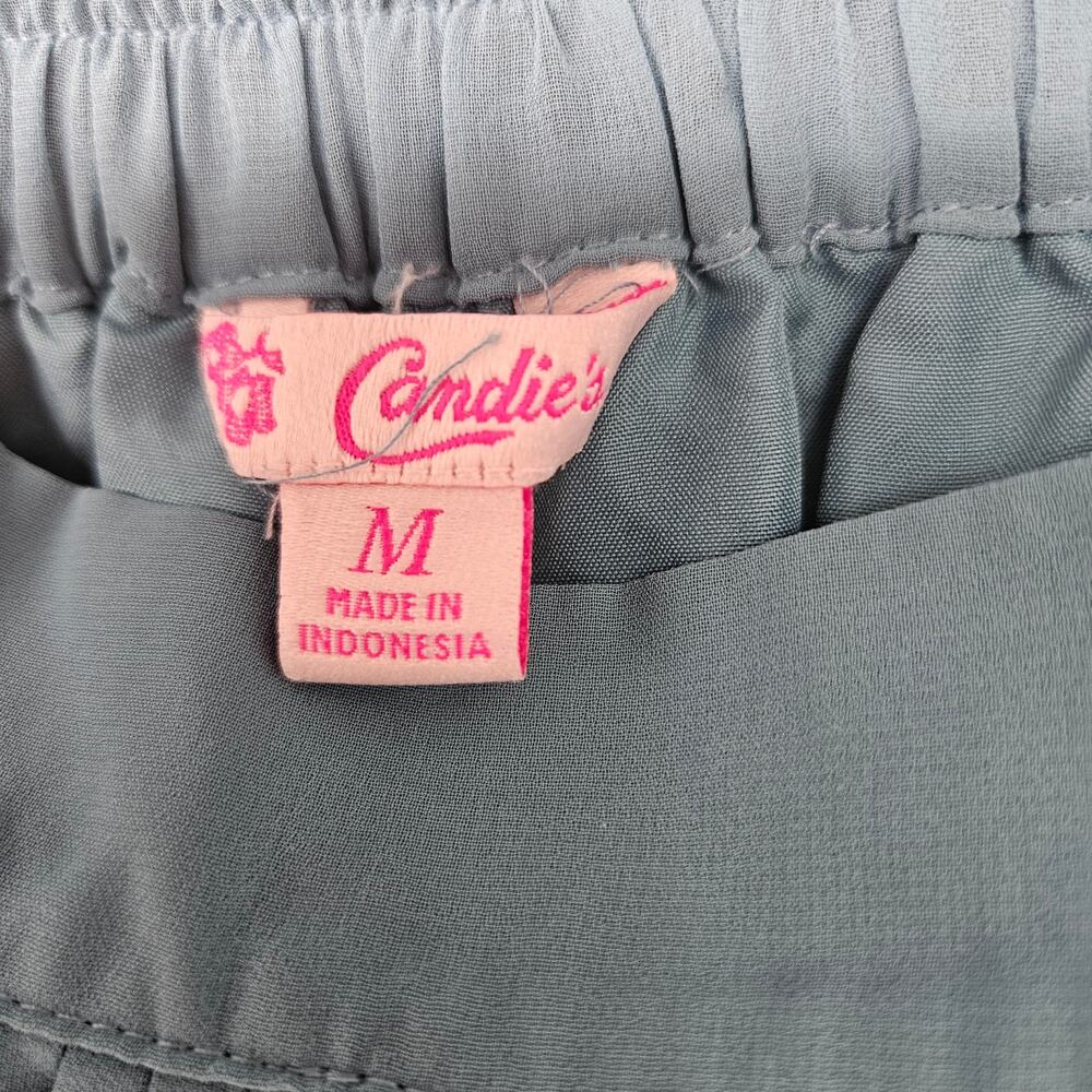 Candies Pleated Sheer Chiffon Mini Skirt Size M NWOT - Picture 4 of 6